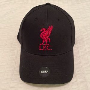Liverpool FC OFFICIAL embroidered cap hat LFC EPL imported football soccer new